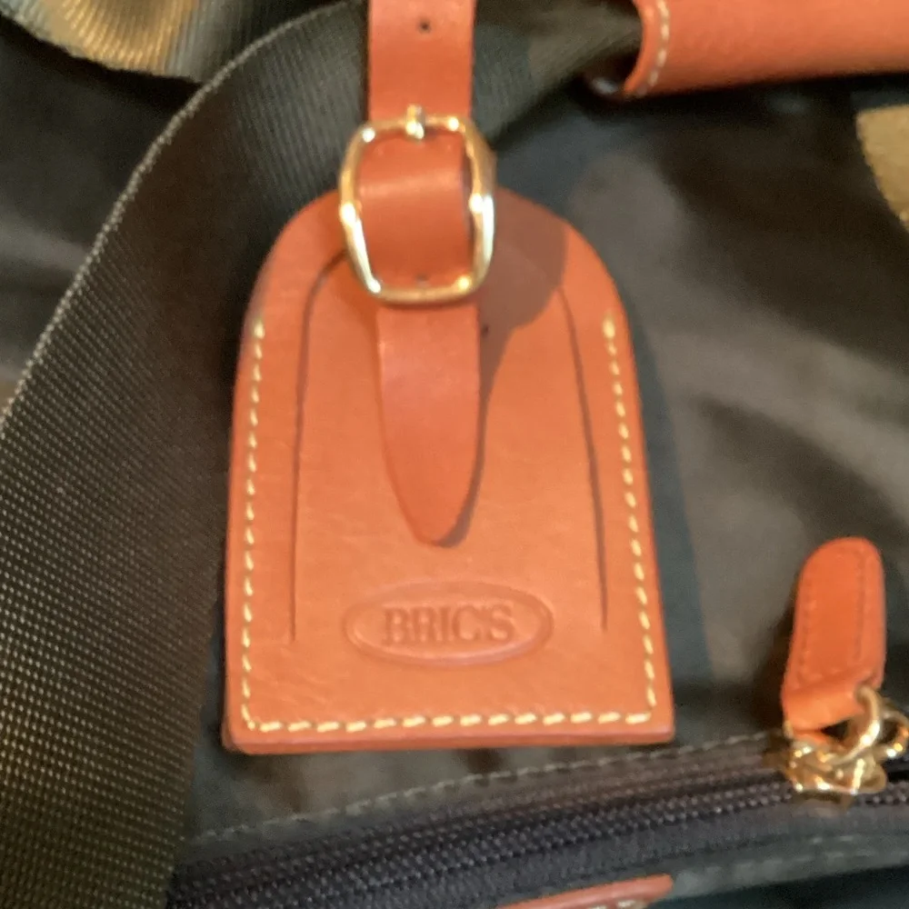 Bric's X-bag Olive and Tan Duffel Bag